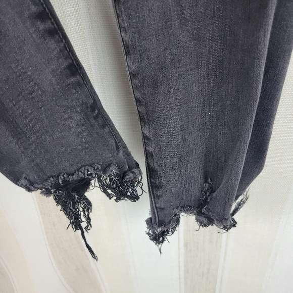 Abercrombie & Fitch Curve Love High Rise Super Skinny Ankle Jeans Size 30/10 - Picture 4 of 9